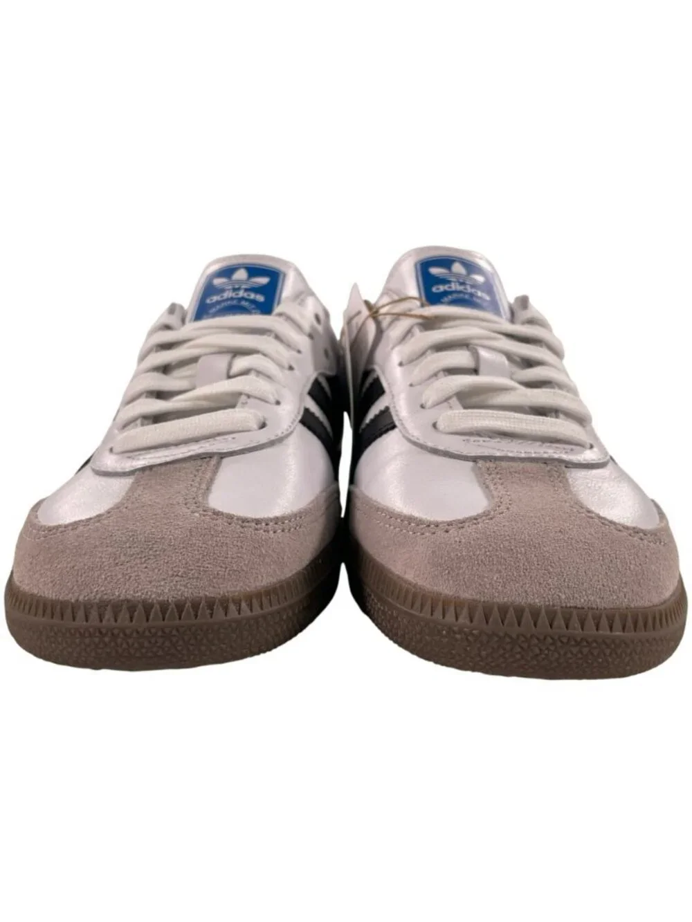 Adidas Samba OG Shoes Athletic Sports Casual Comfy White Black Men's Size 7 NEW